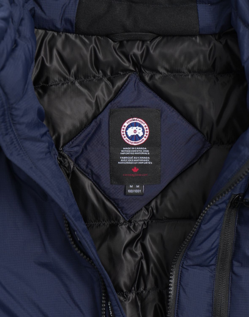Replica CANADA GOOSE Loe Men's Down Jacket 5079M Dark Blue (Red Label)