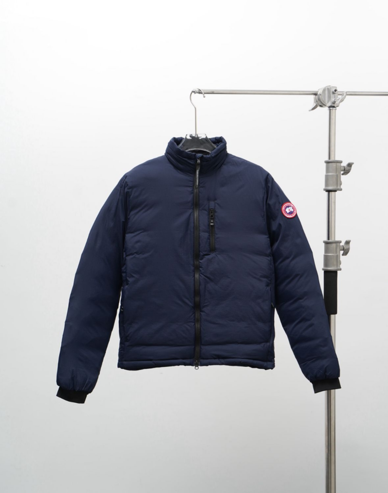 Replica CANADA GOOSE Loe Men's Down Jacket 5079M Dark Blue (Red Label)