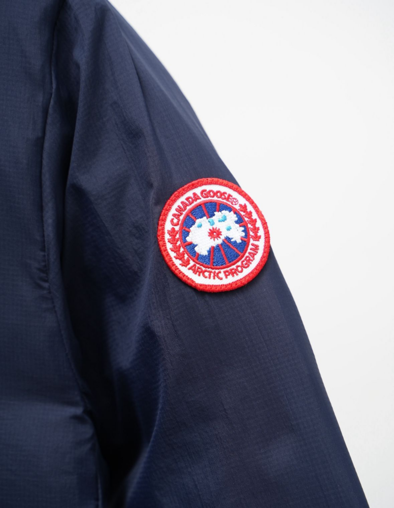 Replica CANADA GOOSE Loe Men's Down Jacket 5079M Dark Blue (Red Label)