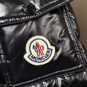 f6efa2df-51cd-4dba-b146-98f90bf9dd63 Reissue Moncler Shiny Black Hooded Jacket