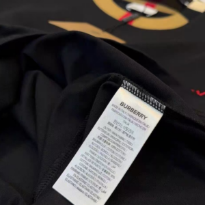 Reissue Burberry Detail Collar Short Sleeve Black